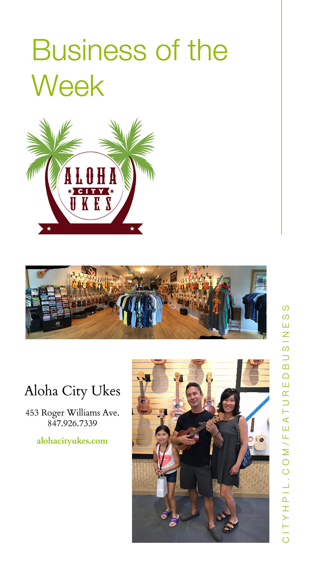 Aloha City Ukes Kiosk